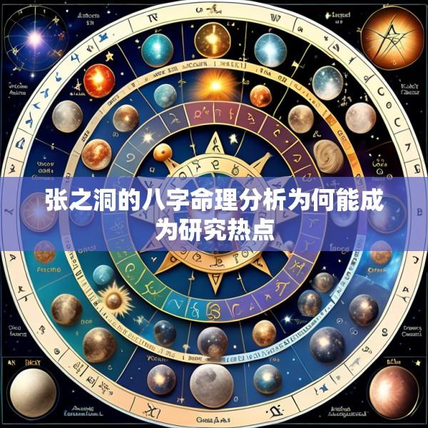 张之洞的八字命理分析为何能成为研究热点