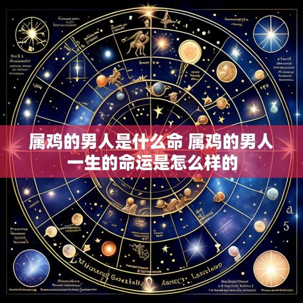 属鸡的男人是什么命 属鸡的男人一生的命运是怎么样的