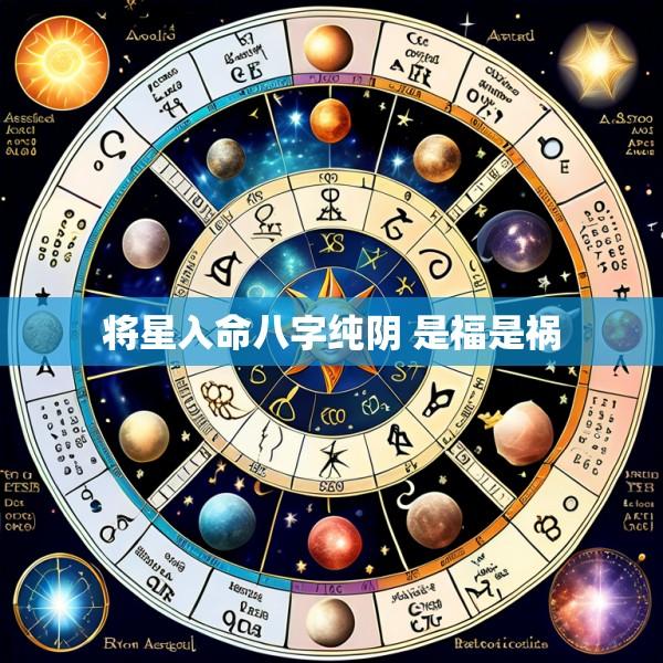 将星入命八字纯阴 是福是祸