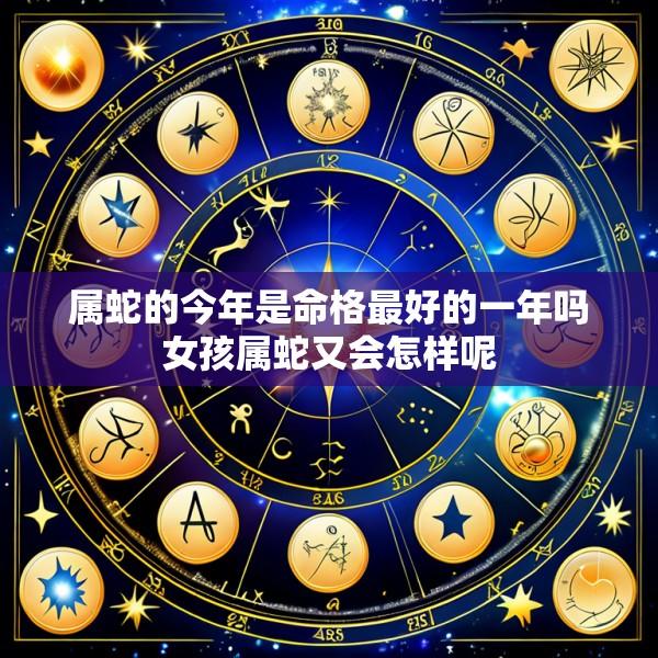 属蛇的今年是命格最好的一年吗女孩属蛇又会怎样呢