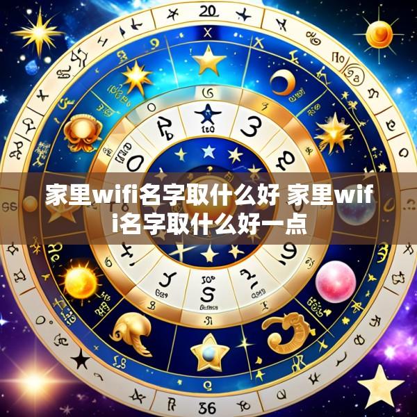 家里wifi名字取什么好 家里wifi名字取什么好一点