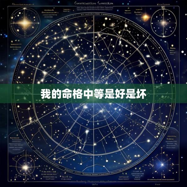 我的命格中等是好是坏