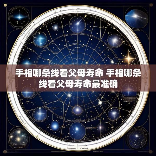 手相哪条线看父母寿命 手相哪条线看父母寿命最准确