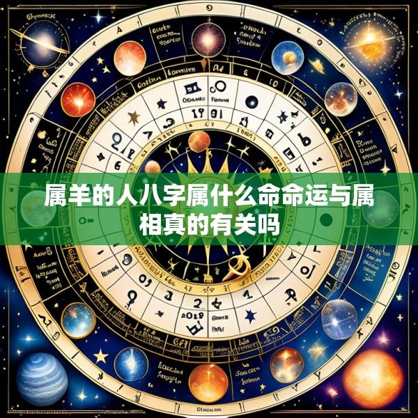 属羊的人八字属什么命命运与属相真的有关吗