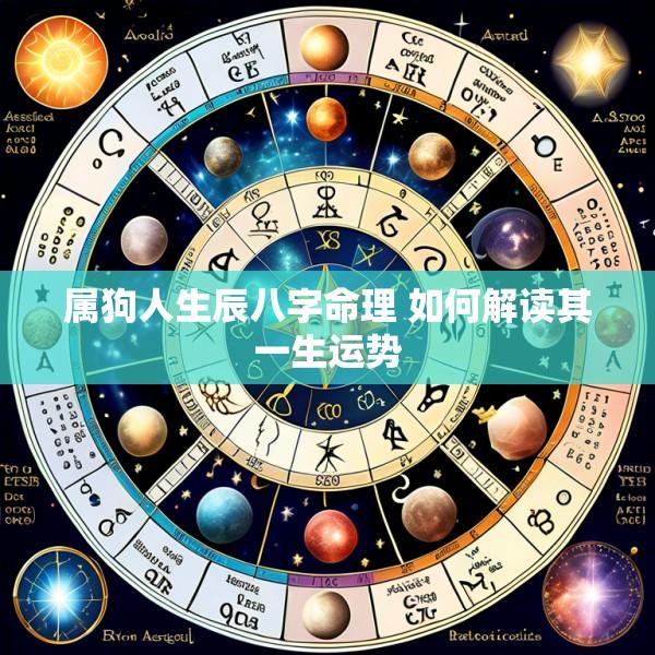 属狗人生辰八字命理 如何解读其一生运势