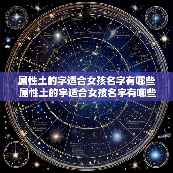 属性土的字适合女孩名字有哪些 属性土的字适合女孩名字有哪些好听