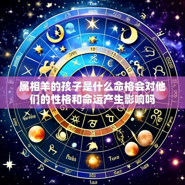 属相羊的孩子是什么命格会对他们的性格和命运产生影响吗