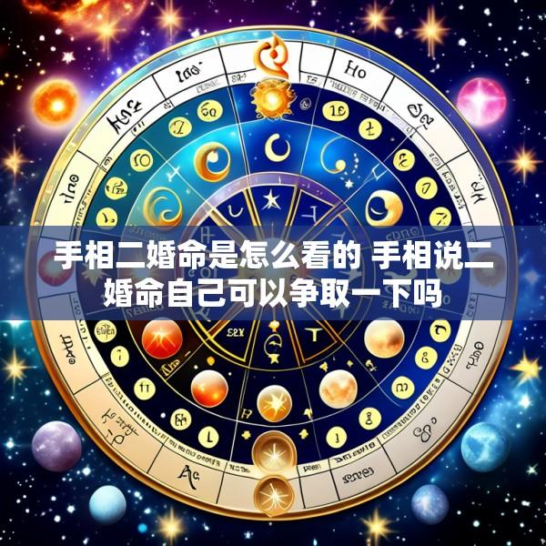 手相二婚命是怎么看的 手相说二婚命自己可以争取一下吗