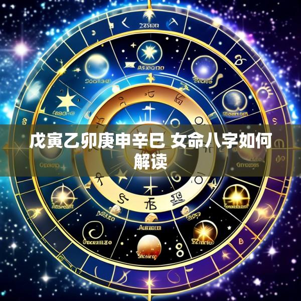戊寅乙卯庚申辛巳 女命八字如何解读
