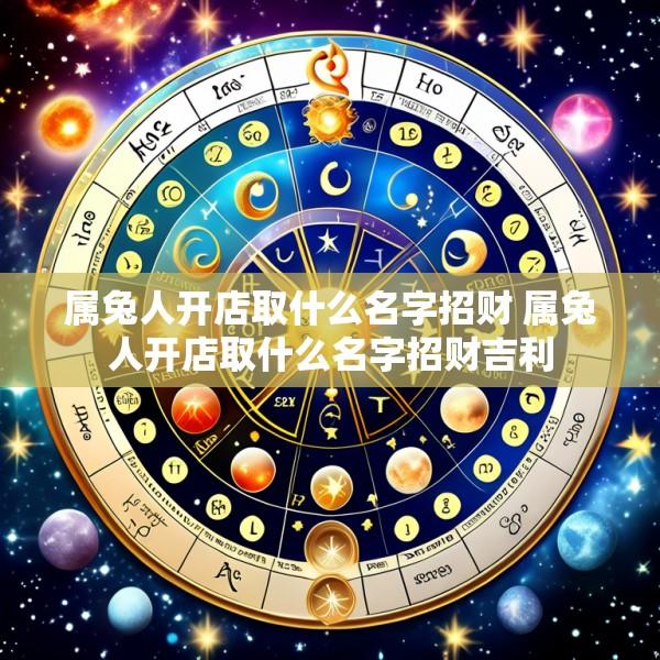 属兔人开店取什么名字招财 属兔人开店取什么名字招财吉利