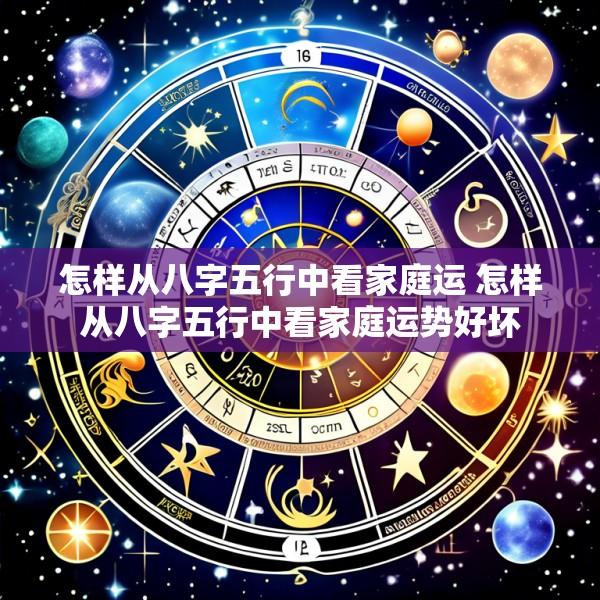 怎样从八字五行中看家庭运 怎样从八字五行中看家庭运势好坏