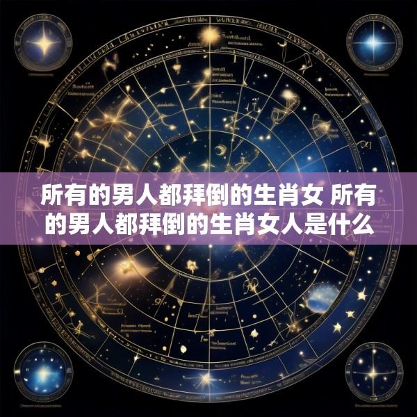 所有的男人都拜倒的生肖女 所有的男人都拜倒的生肖女人是什么