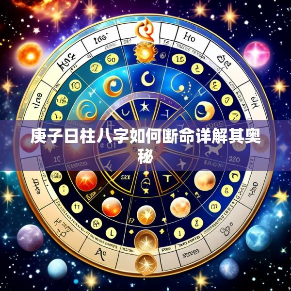 庚子日柱八字如何断命详解其奥秘