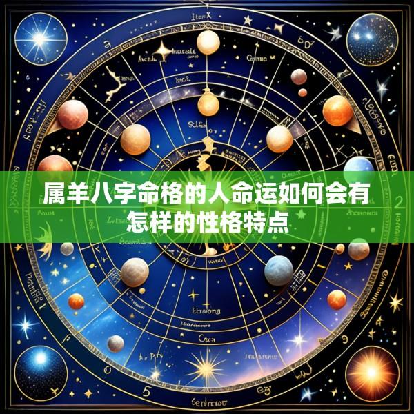 属羊八字命格的人命运如何会有怎样的性格特点
