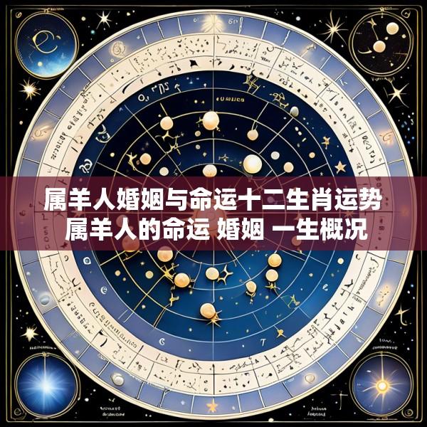 属羊人婚姻与命运十二生肖运势 属羊人的命运 婚姻 一生概况
