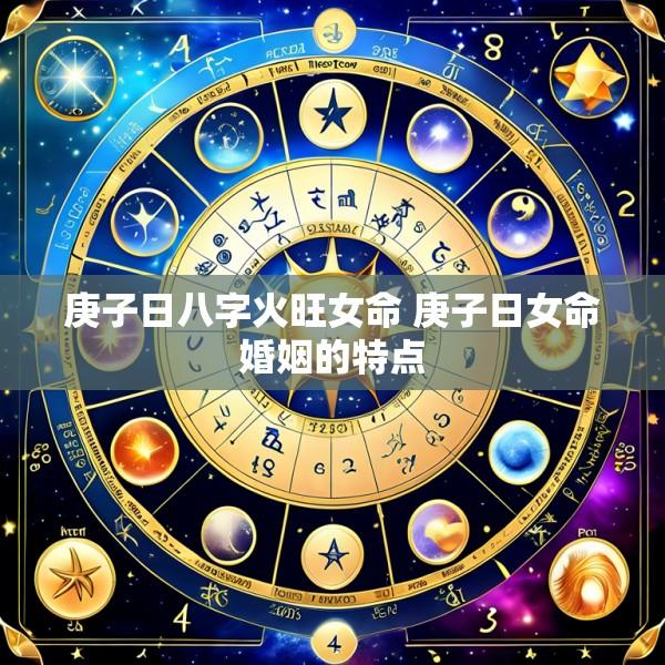 庚子日八字火旺女命 庚子日女命婚姻的特点
