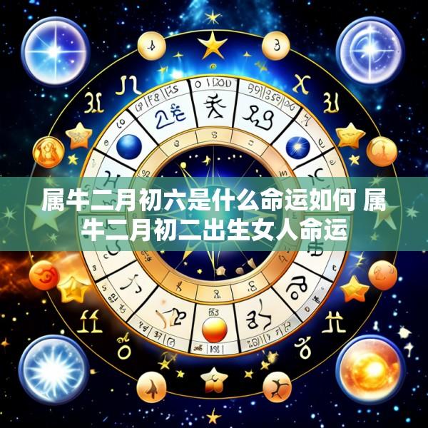 属牛二月初六是什么命运如何 属牛二月初二出生女人命运