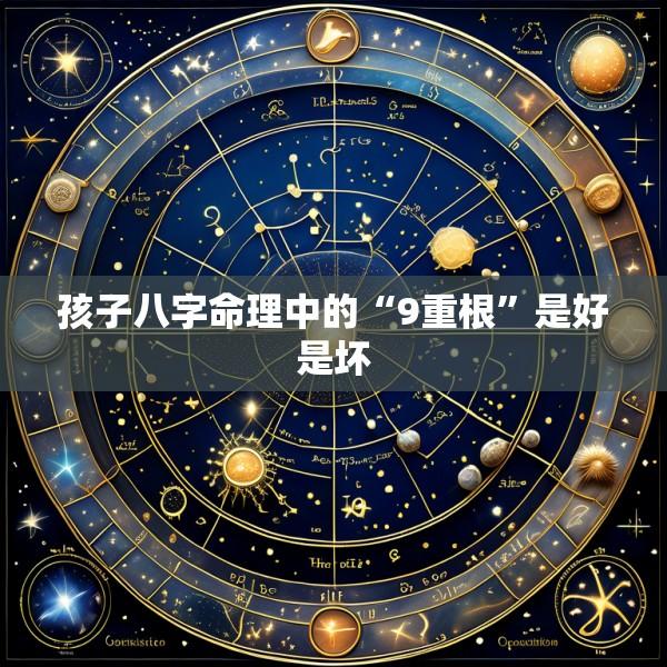 孩子八字命理中的“9重根”是好是坏