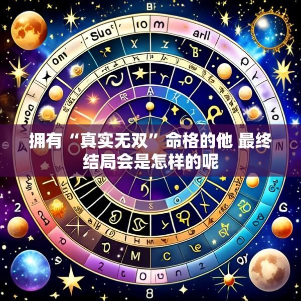 拥有“真实无双”命格的他 最终结局会是怎样的呢