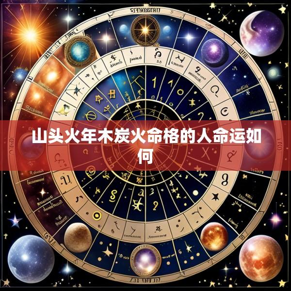 山头火年木炭火命格的人命运如何