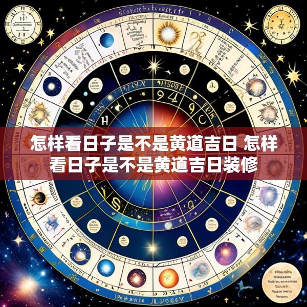 怎样看日子是不是黄道吉日 怎样看日子是不是黄道吉日装修