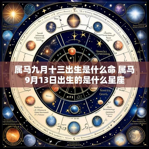 属马九月十三出生是什么命 属马9月13日出生的是什么星座
