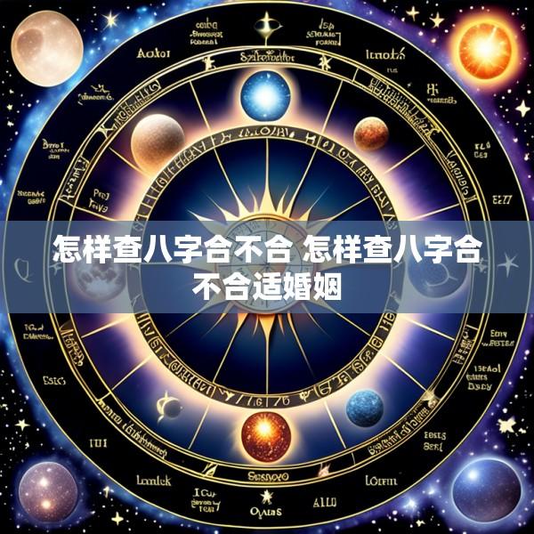 怎样查八字合不合 怎样查八字合不合适婚姻