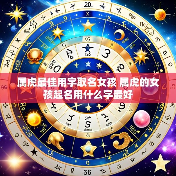 属虎最佳用字取名女孩 属虎的女孩起名用什么字最好