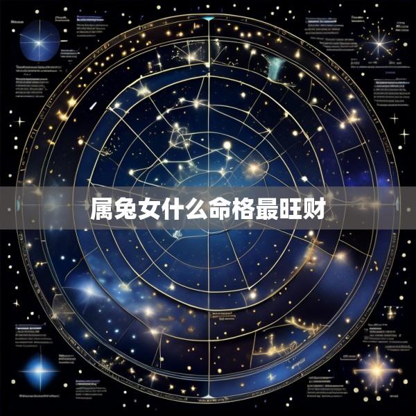 属兔女什么命格最旺财