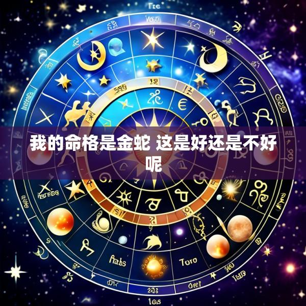 我的命格是金蛇 这是好还是不好呢
