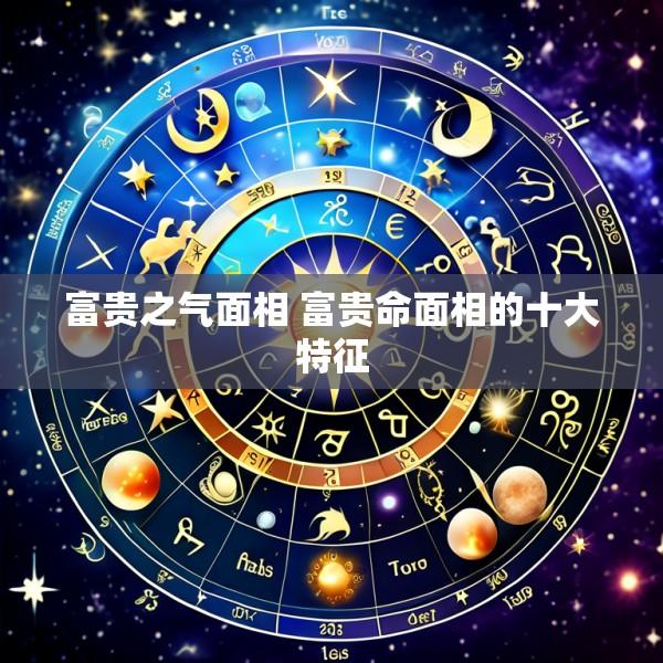 富贵之气面相 富贵命面相的十大特征