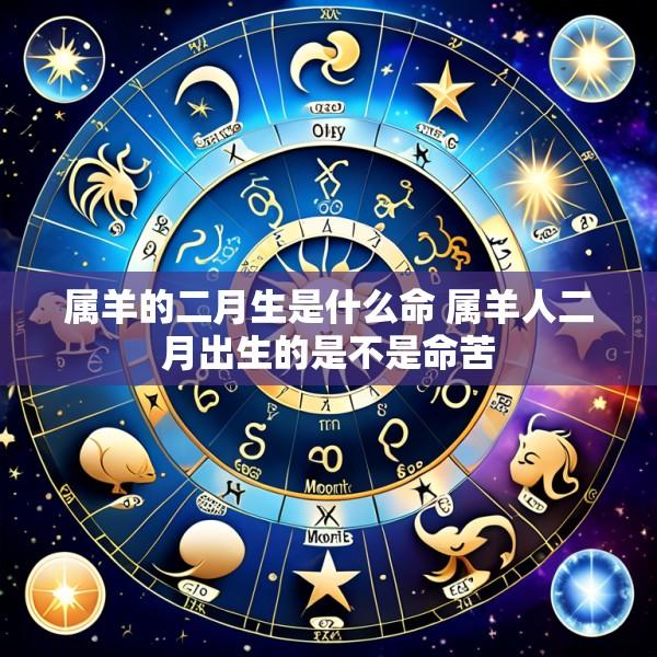 属羊的二月生是什么命 属羊人二月出生的是不是命苦