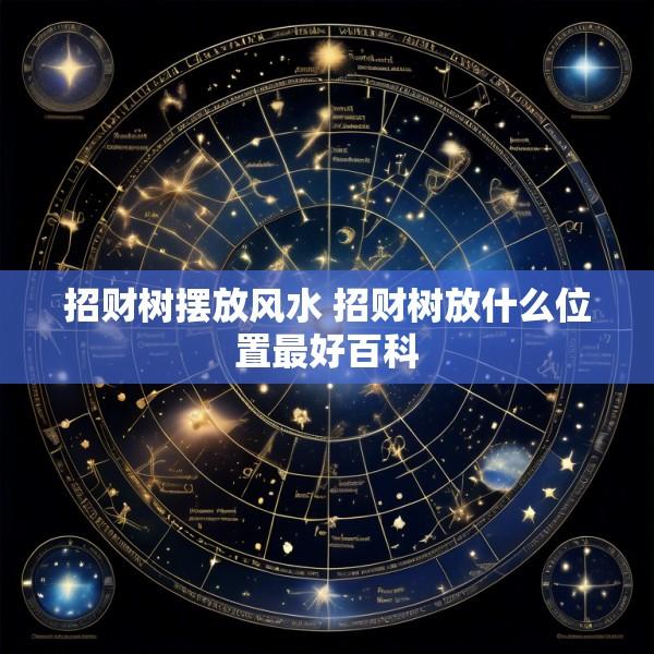 招财树摆放风水 招财树放什么位置最好百科