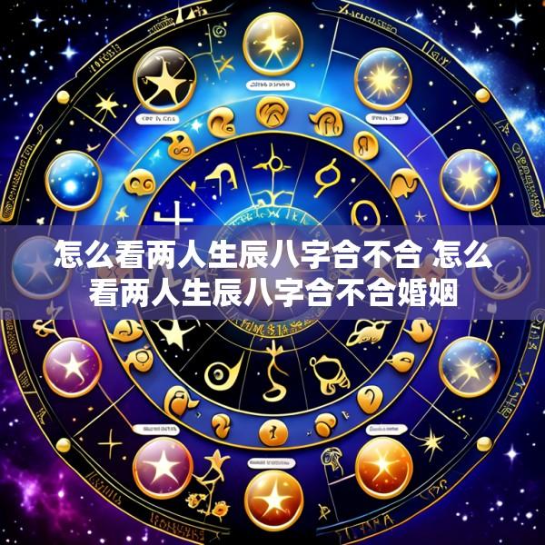 怎么看两人生辰八字合不合 怎么看两人生辰八字合不合婚姻