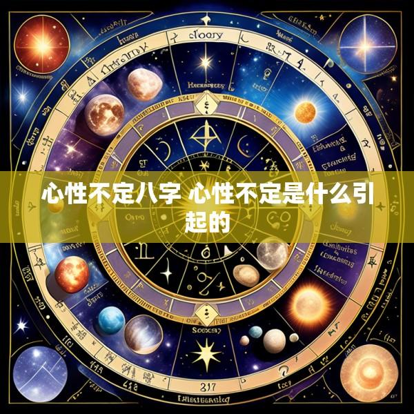 心性不定八字 心性不定是什么引起的