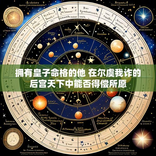 拥有皇子命格的他 在尔虞我诈的后宫天下中能否得偿所愿