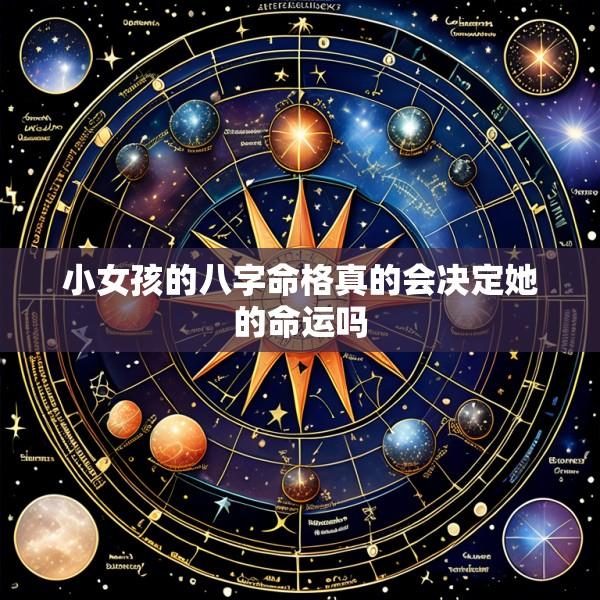 小女孩的八字命格真的会决定她的命运吗