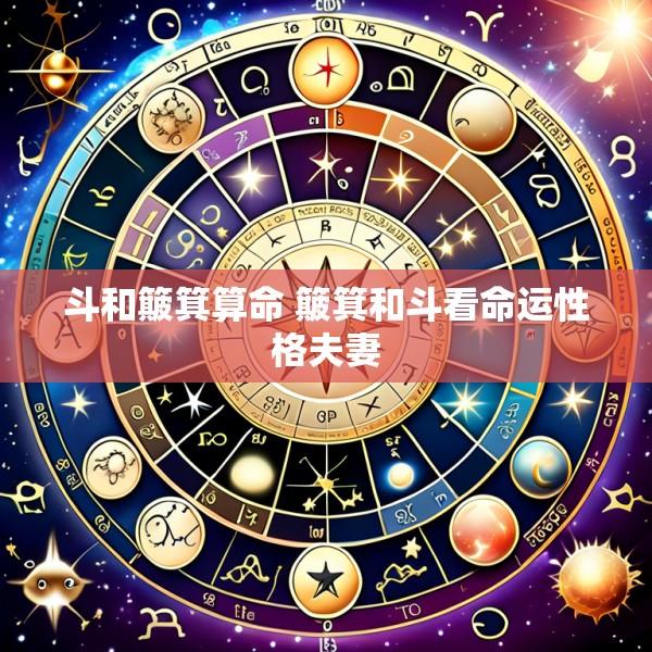 斗和簸箕算命 簸箕和斗看命运性格夫妻