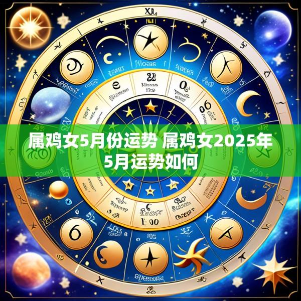 属鸡女5月份运势 属鸡女2025年5月运势如何