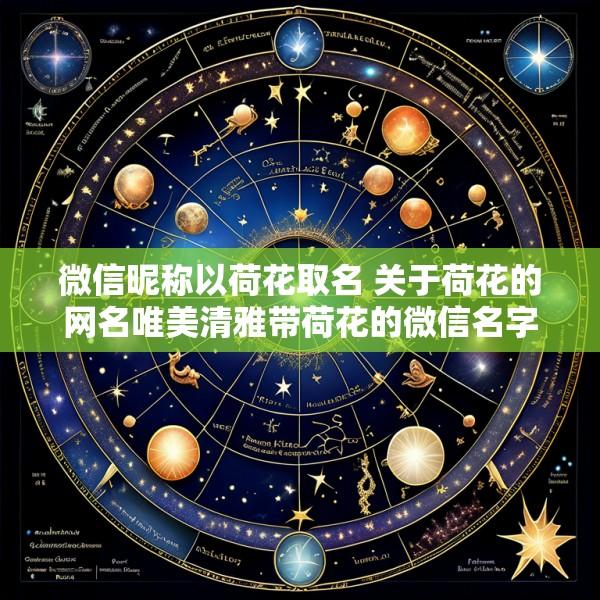 微信昵称以荷花取名 关于荷花的网名唯美清雅带荷花的微信名字大全