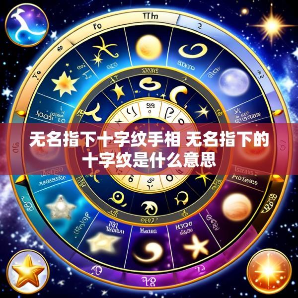 无名指下十字纹手相 无名指下的十字纹是什么意思