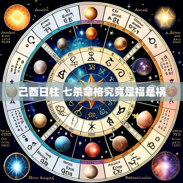 己酉日柱 七杀命格究竟是福是祸