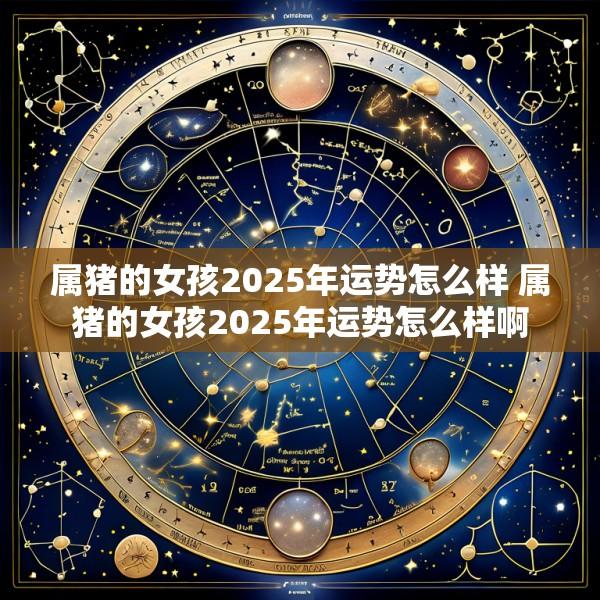 属猪的女孩2025年运势怎么样 属猪的女孩2025年运势怎么样啊