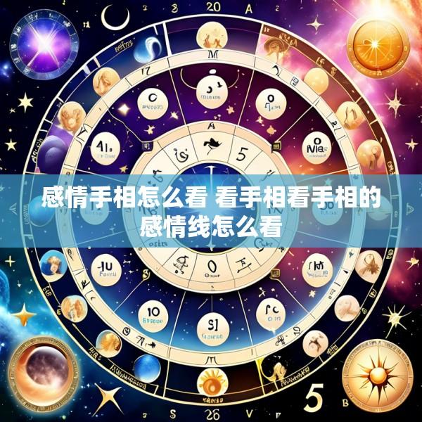 感情手相怎么看 看手相看手相的感情线怎么看