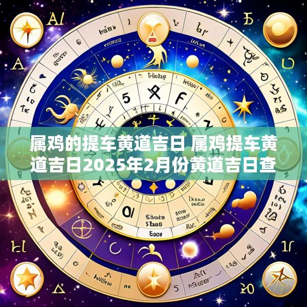 属鸡的提车黄道吉日 属鸡提车黄道吉日2025年2月份黄道吉日查询