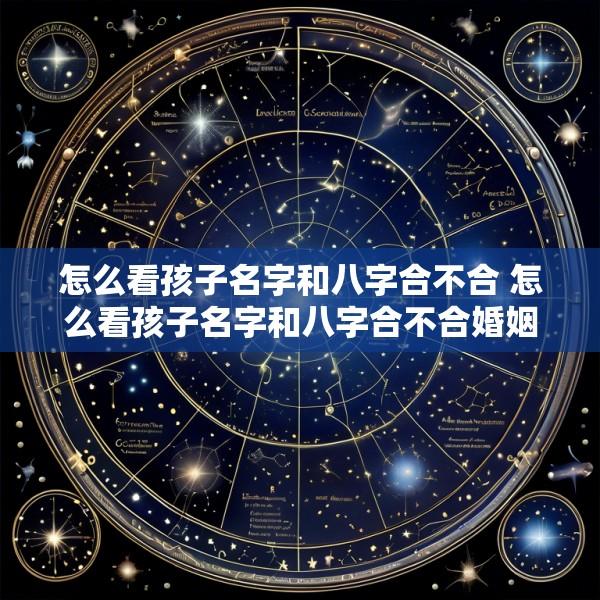 怎么看孩子名字和八字合不合 怎么看孩子名字和八字合不合婚姻