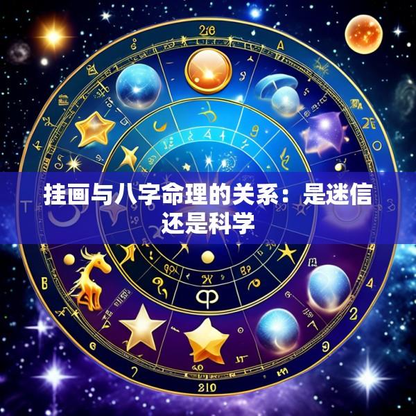 挂画与八字命理的关系：是迷信还是科学