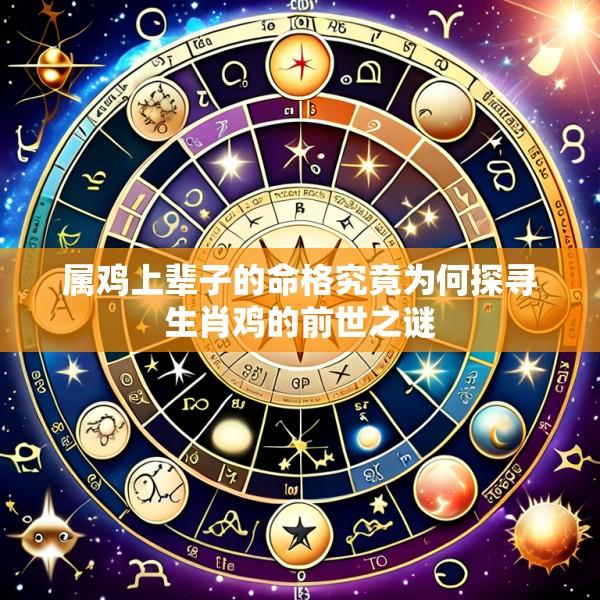 属鸡上辈子的命格究竟为何探寻生肖鸡的前世之谜