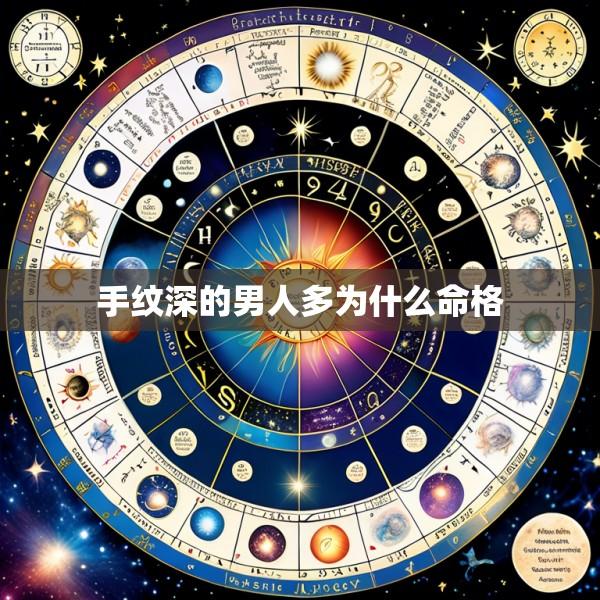 手纹深的男人多为什么命格