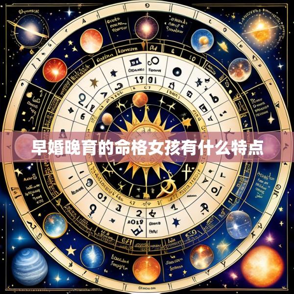 早婚晚育的命格女孩有什么特点